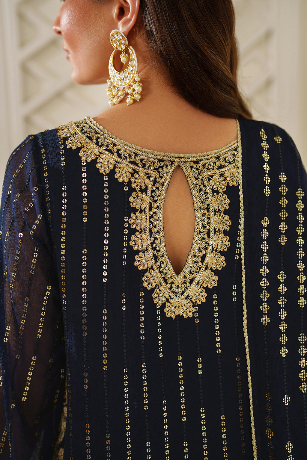 CC-89 Embroidered Chiffon