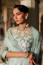 UE-553 Embroidered Net - Iznik