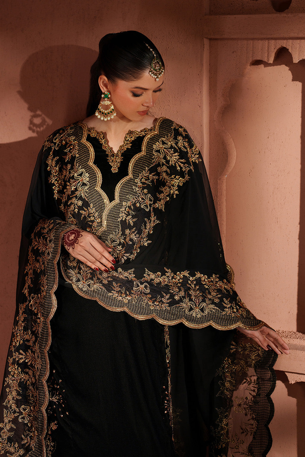IV-62 Embroidered Velvet Secondary image