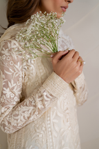 UE-391 Embroidered Chiffon - Iznik
