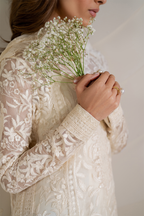 UE-391 Embroidered Chiffon - Iznik