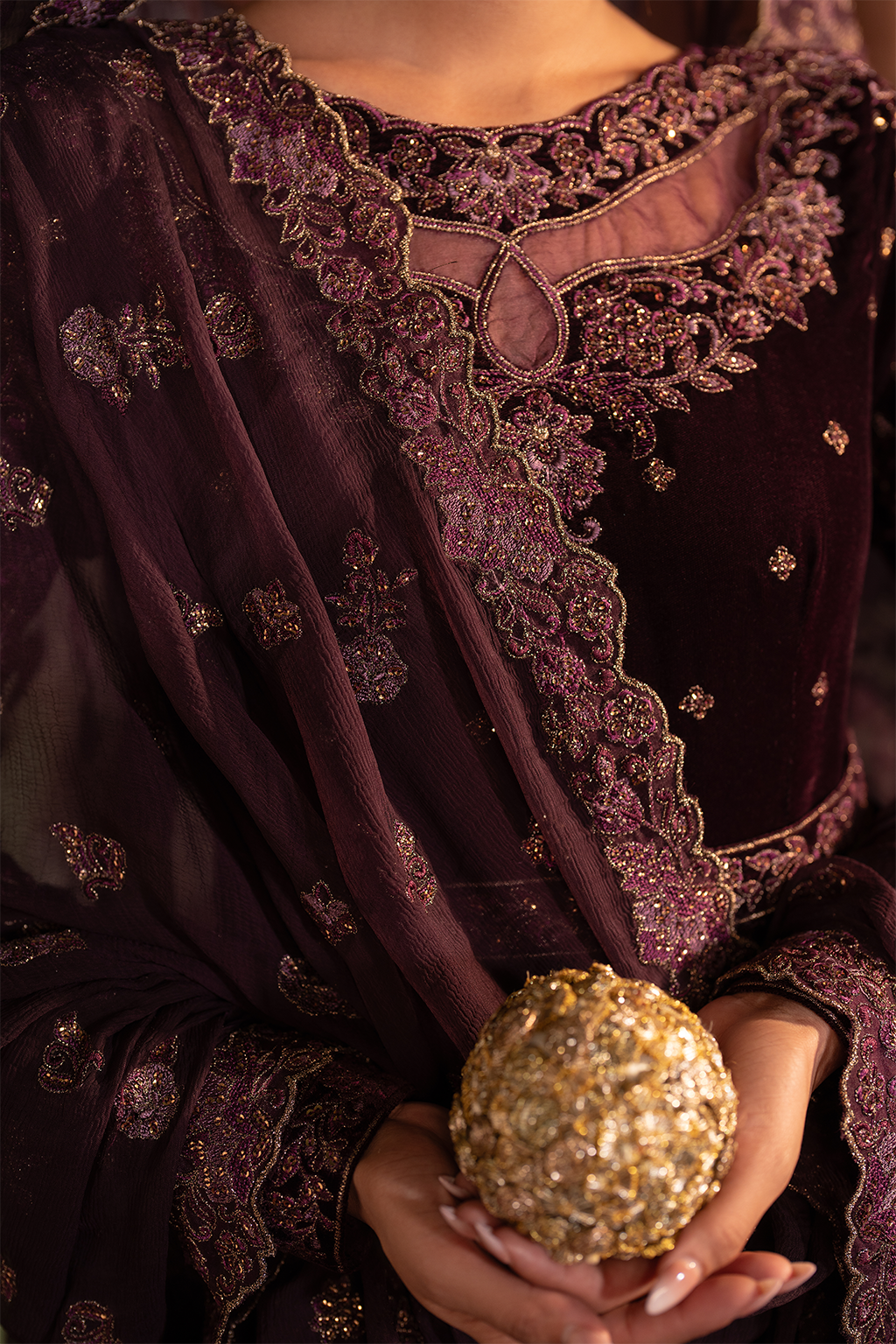 IV-54 Embroidered Velvet - Iznik Global