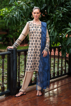 UE-520 Embroidered Lawn - Iznik