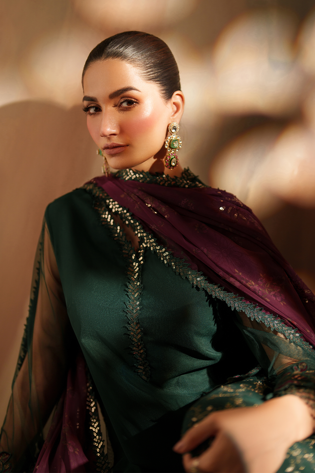 CC-82 Embroidered Net