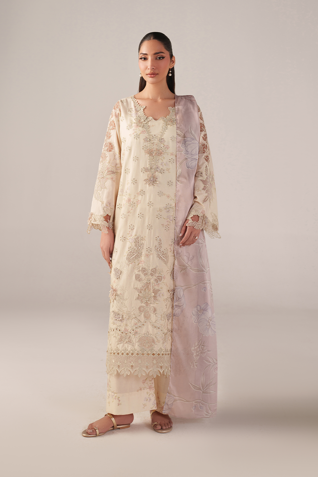 SS-06 Embroidered Lawn