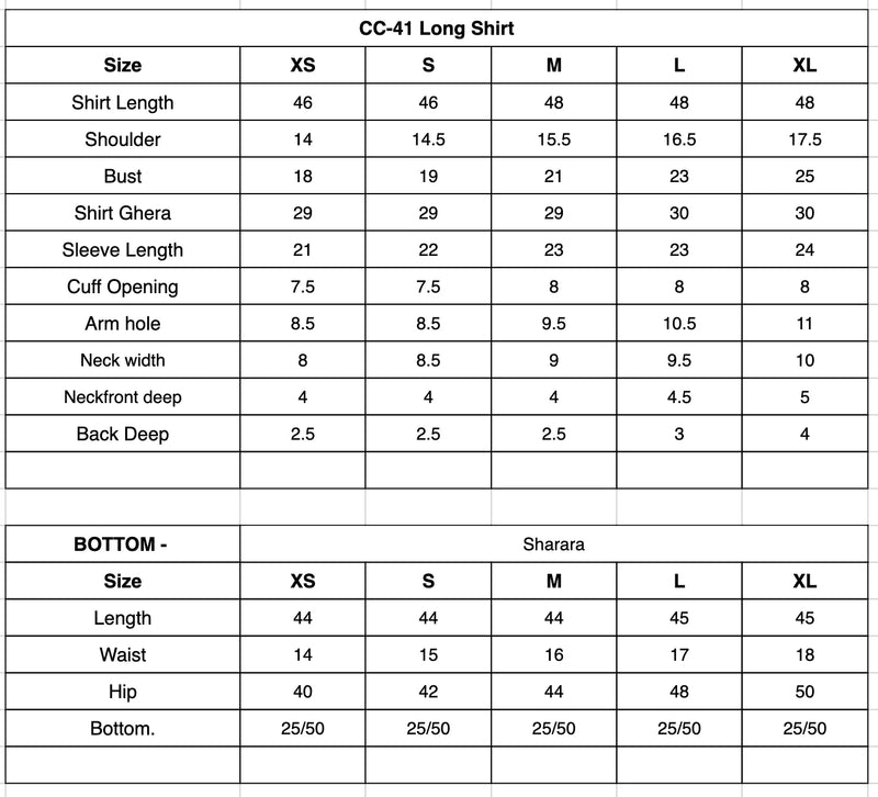 Size Chart Image