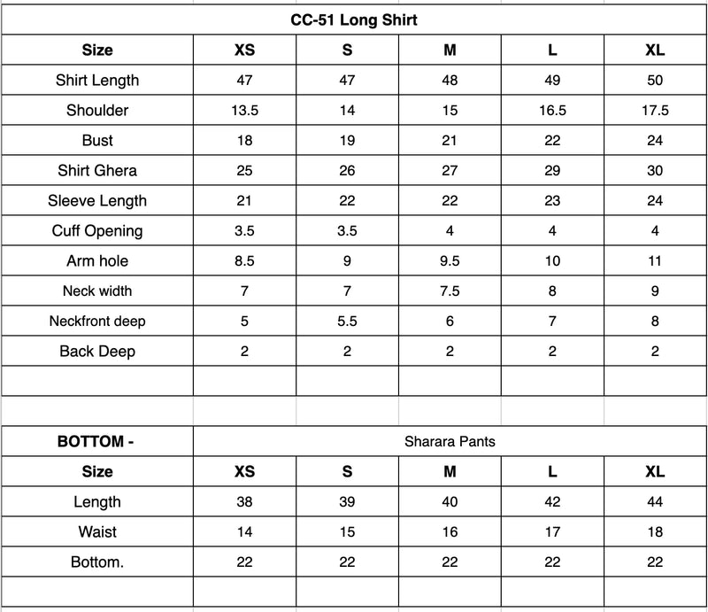 Size Chart Image