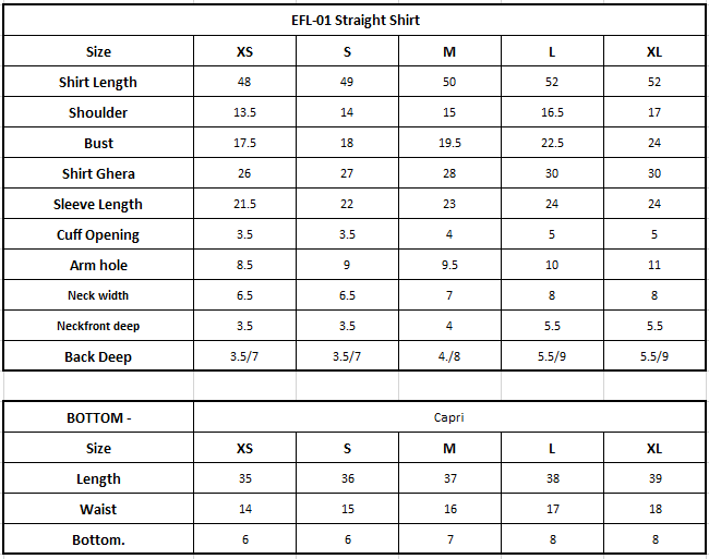 Size Chart Image
