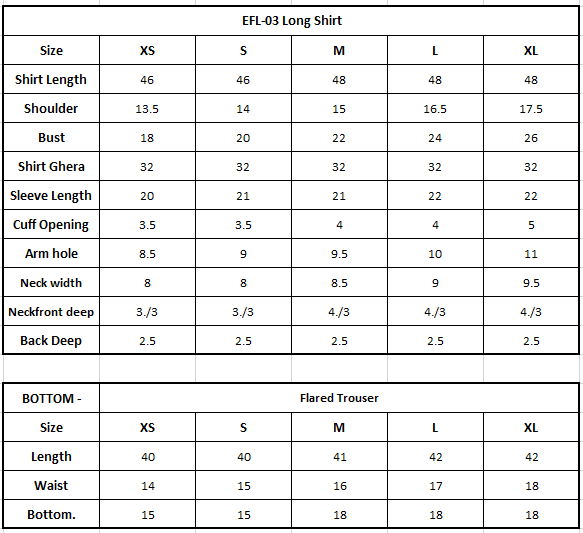 Size Chart Image