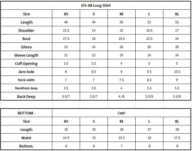 Size Chart Image