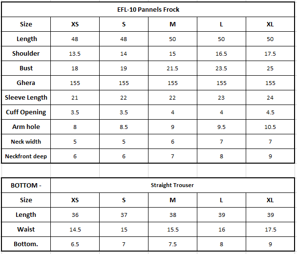 Size Chart Image
