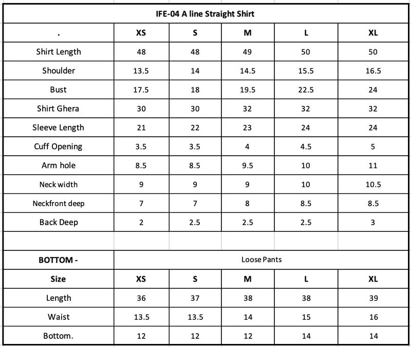 Size Chart Image