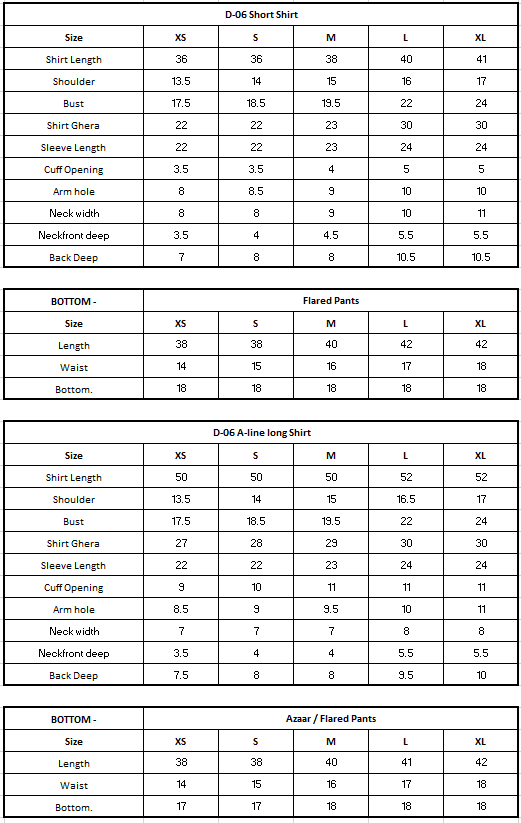 Size Chart Image