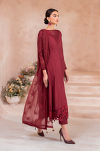 IP-190 Embroidered Lawn - Iznik