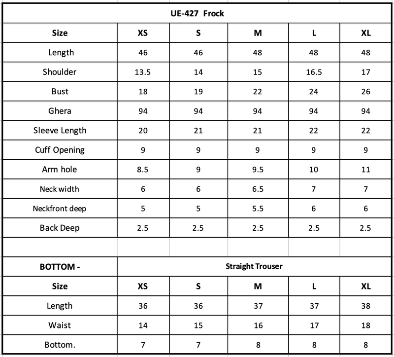 Size Chart Image
