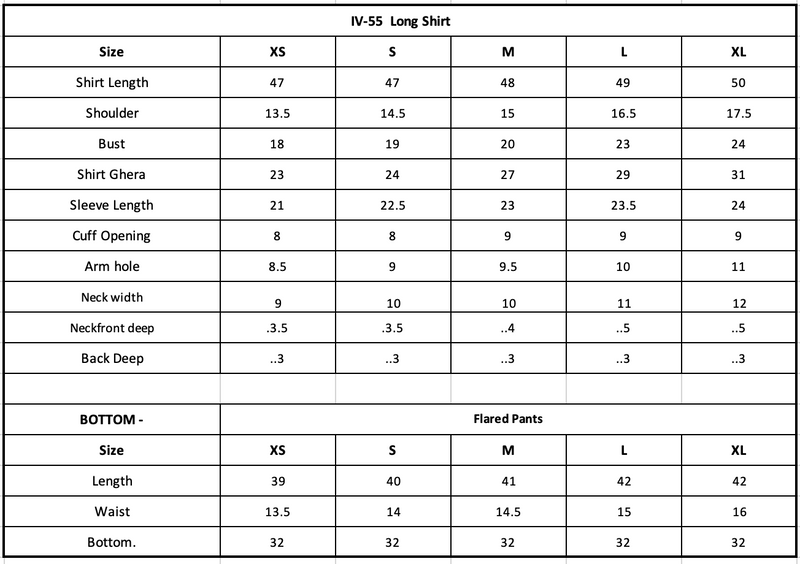 Size Chart Image
