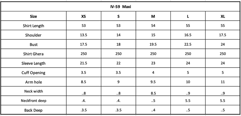 Size Chart Image