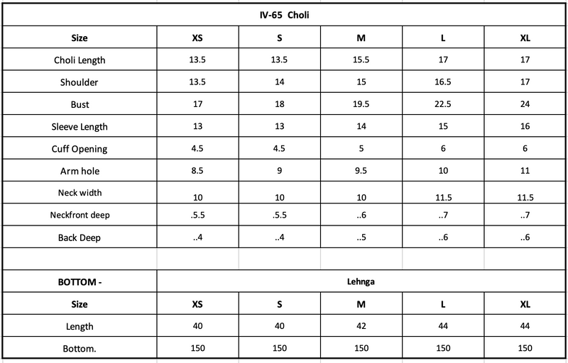 Size Chart Image