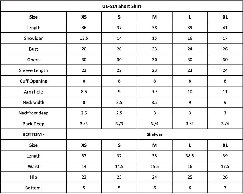 Size Chart Image