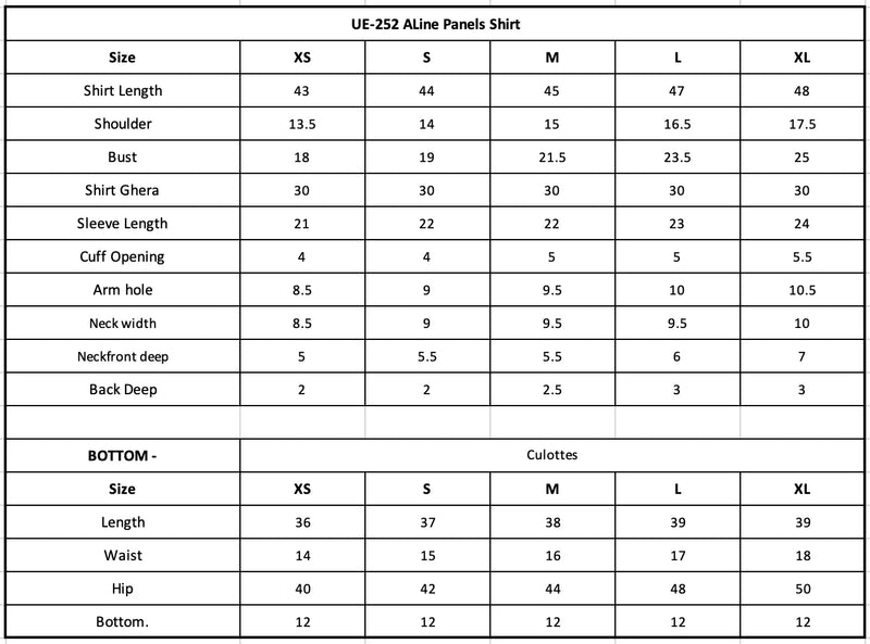 Size Chart Image