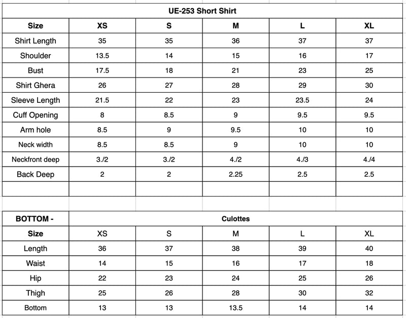 Size Chart Image