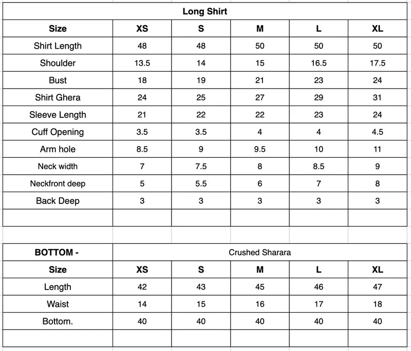 Size Chart Image