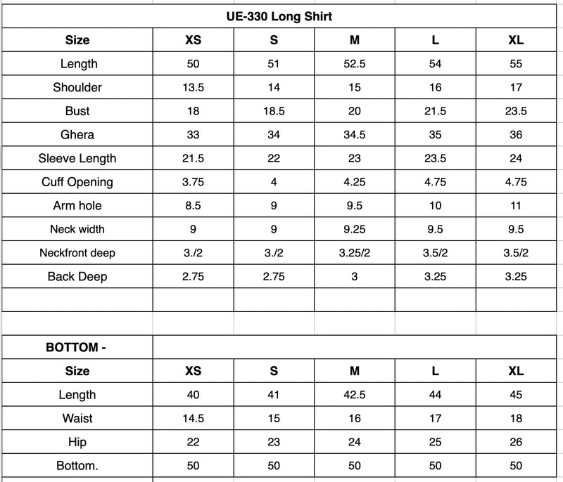 Size Chart Image