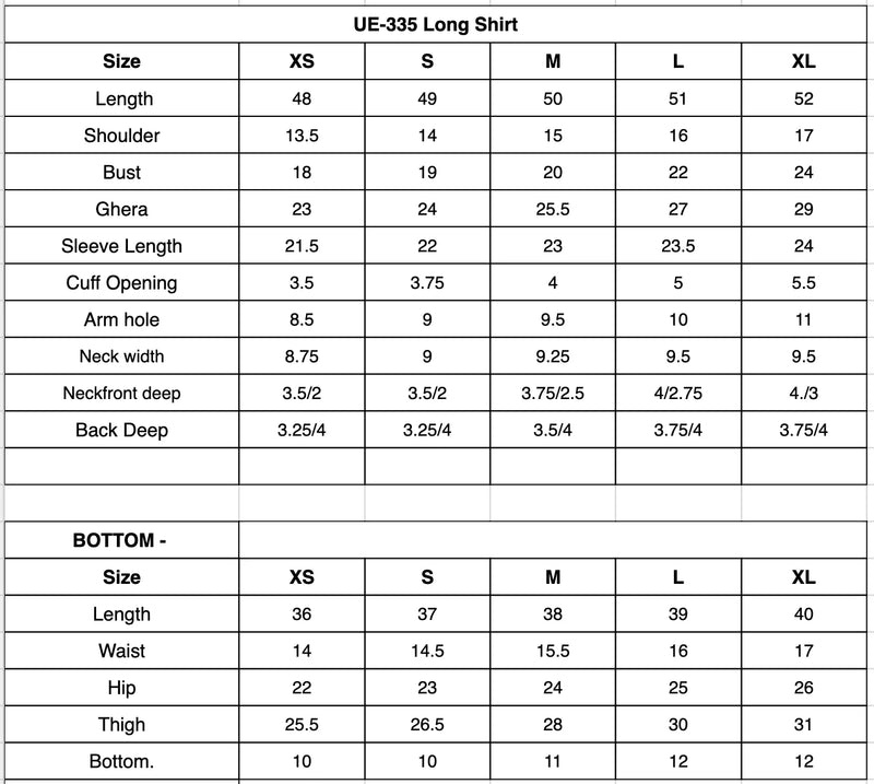 Size Chart Image