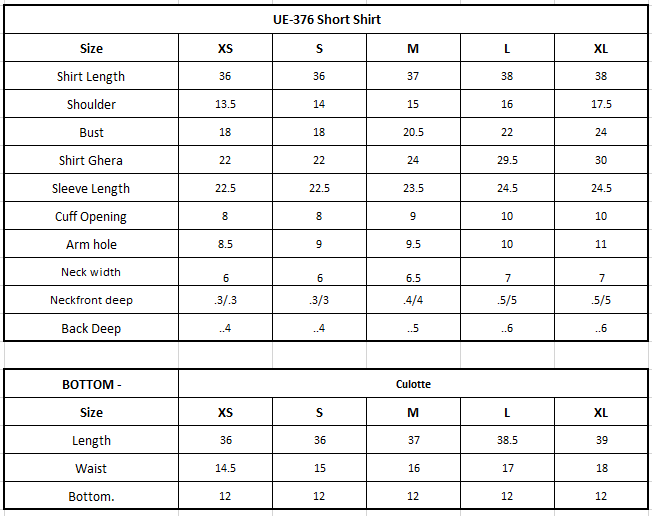 Size Chart Image