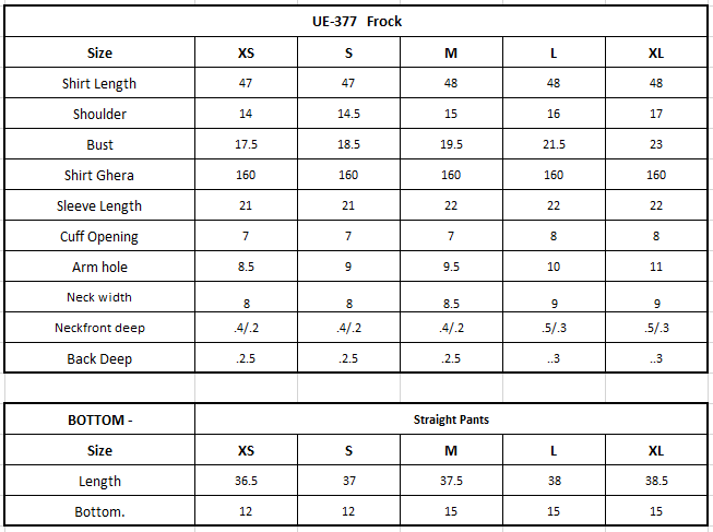Size Chart Image