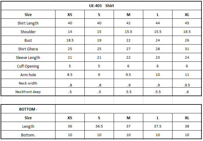 Size Chart Image