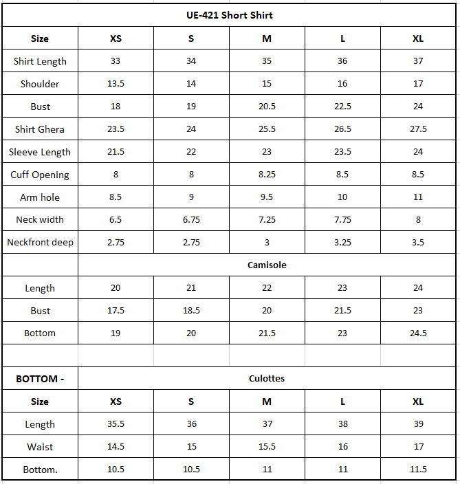Size Chart Image
