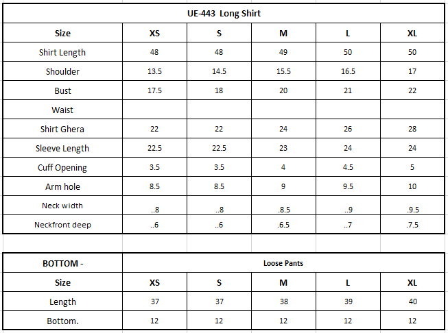 Size Chart Image