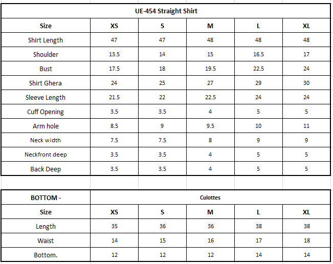 Size Chart Image