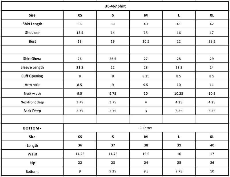 Size Chart Image