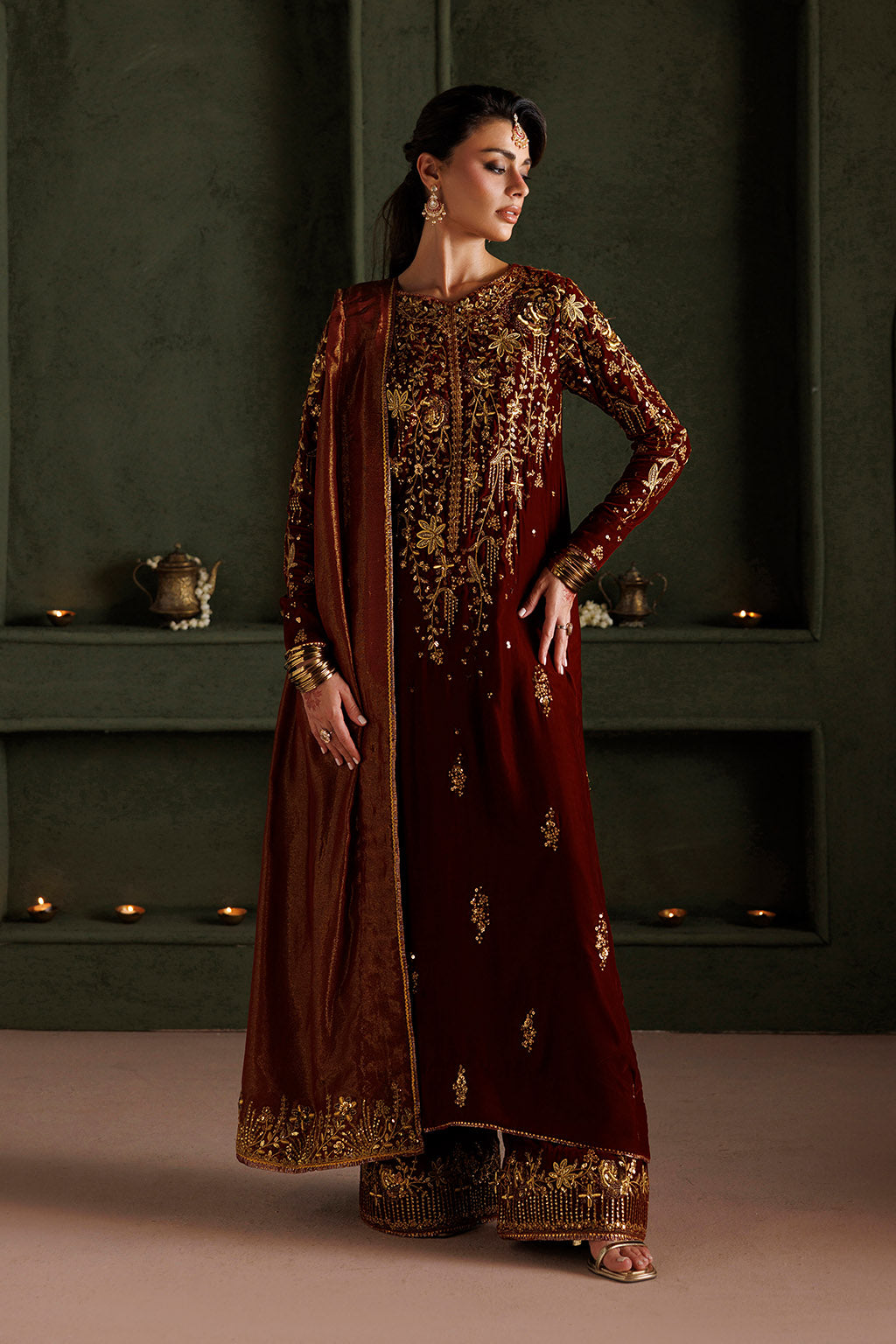 IV-89 Embroidered Velvet Main image