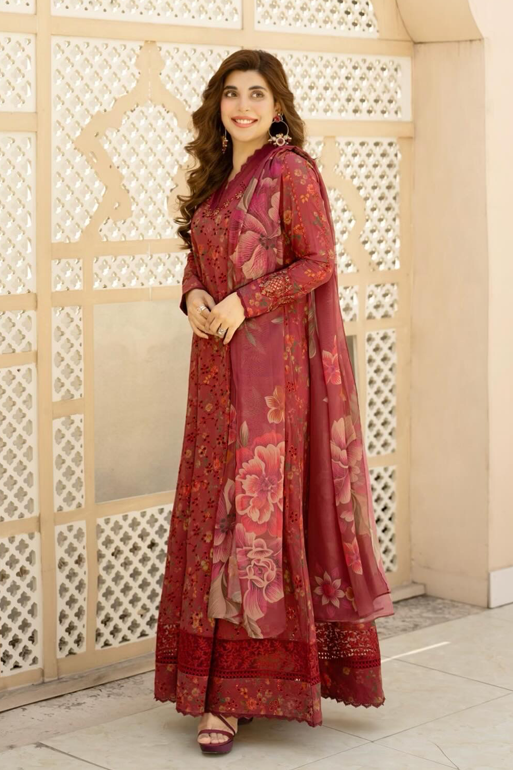 EFL-10 Embroidered Lawn