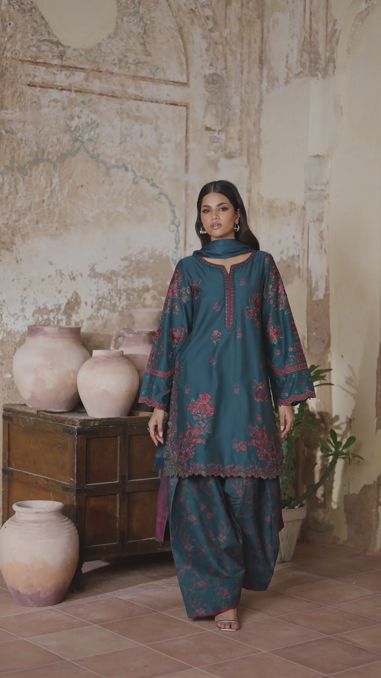 IPF-01 Embroidered Printed Linen