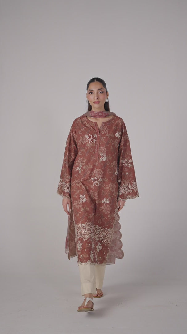 SS-02 Embroidered Lawn