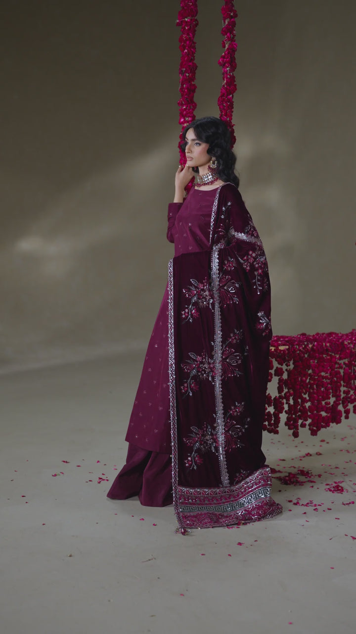 IV-68  Embroidered Velvet