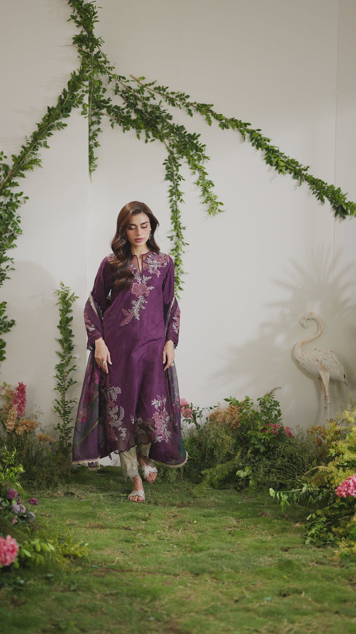 IFE-03  Embroidered Lawn