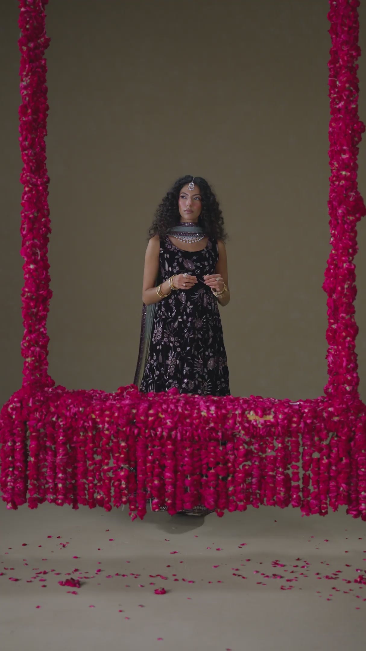 IV-67  Embroidered Velvet