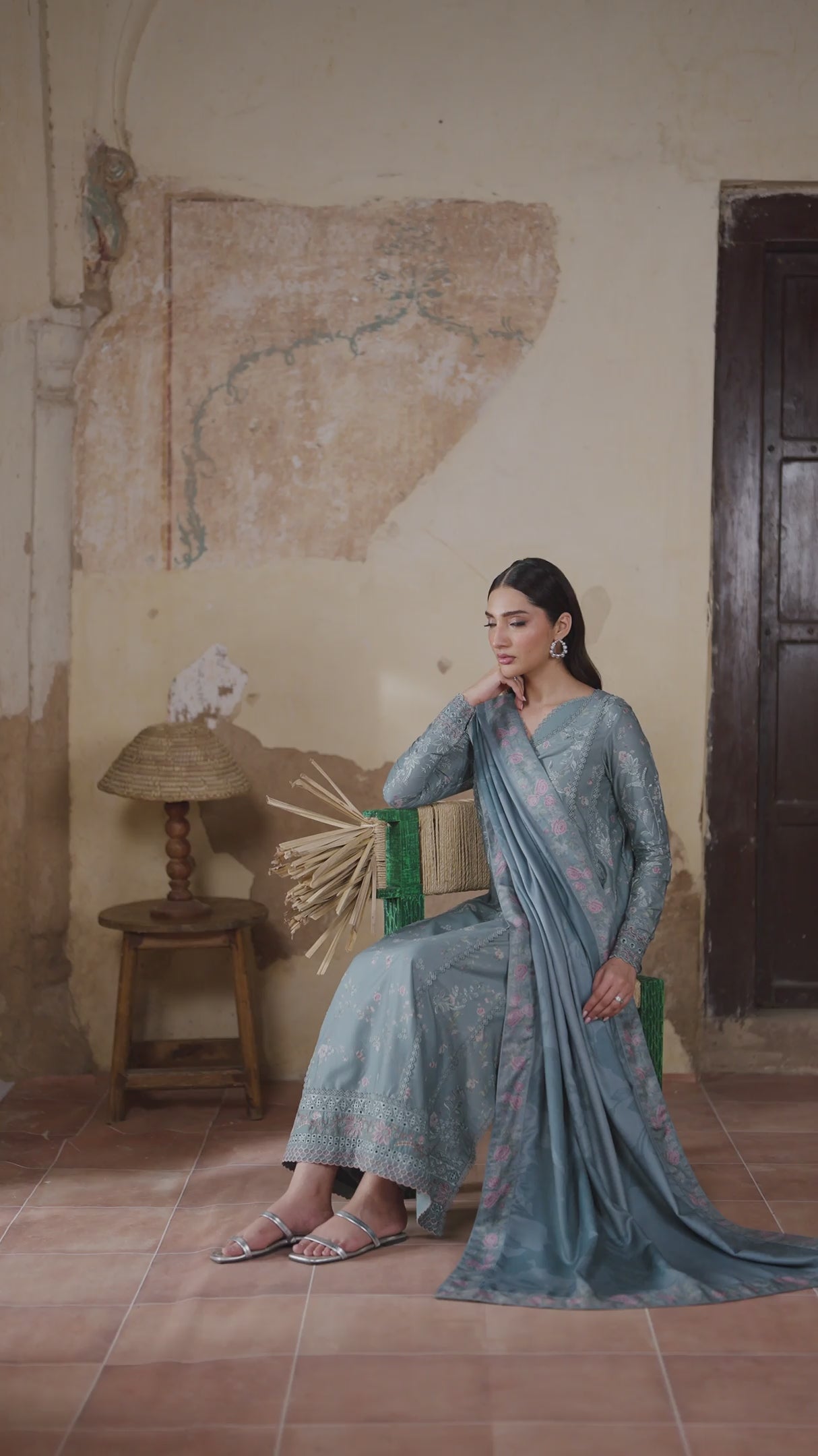 IPF-10  Embroidered Printed Linen