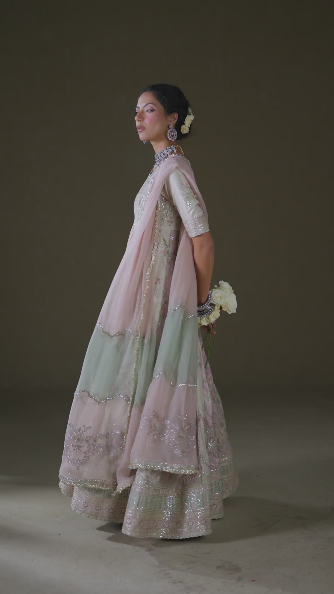 IV-77  Embroidered Velvet