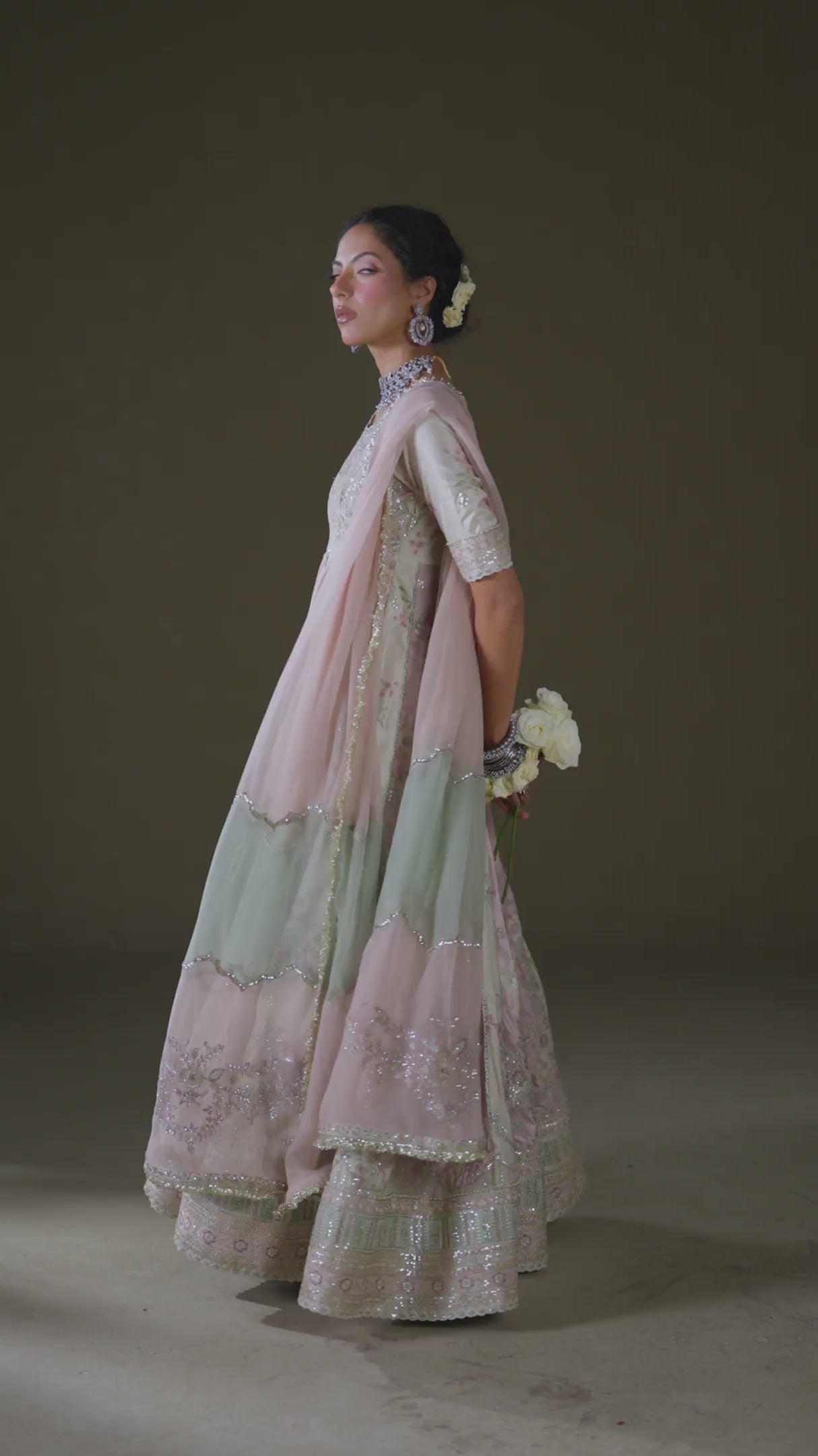 IV-77  Embroidered Velvet