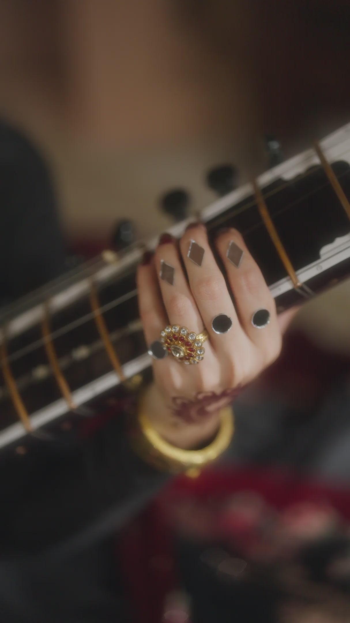 IV-59 Embroidered Velvet