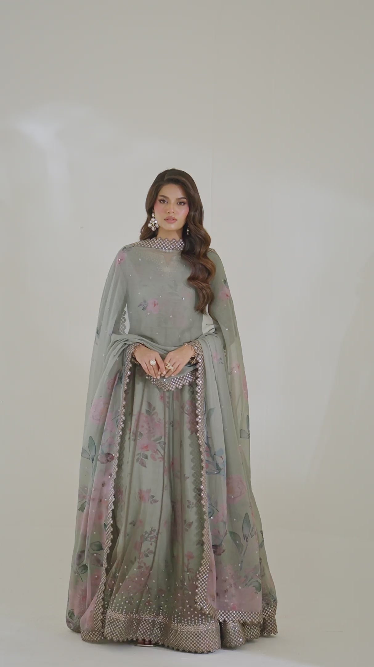 CC-86 Embroidered Net